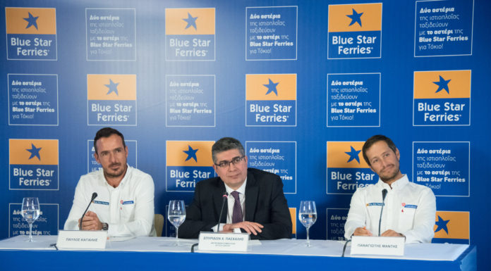 Με το αστέρι της Blue Star Ferries στο ΤΟΚΥΟ2020, οι Μάντης / Καγιαλής