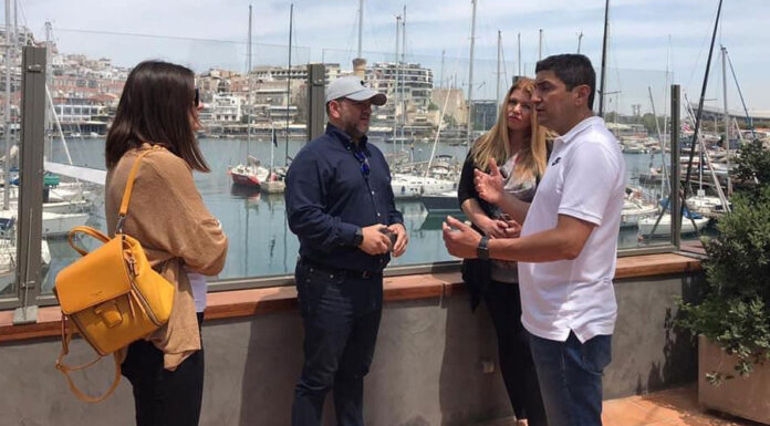 Επίσκεψη του Υφυπουργού Αθλητισμού Λευτέρη Αυγενάκη στον ΙΟΠ